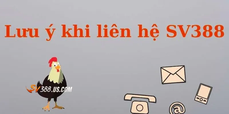 Liên hệ Chú ý quan trọng